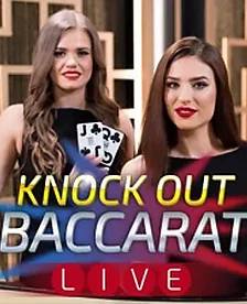 knock out baccarat live